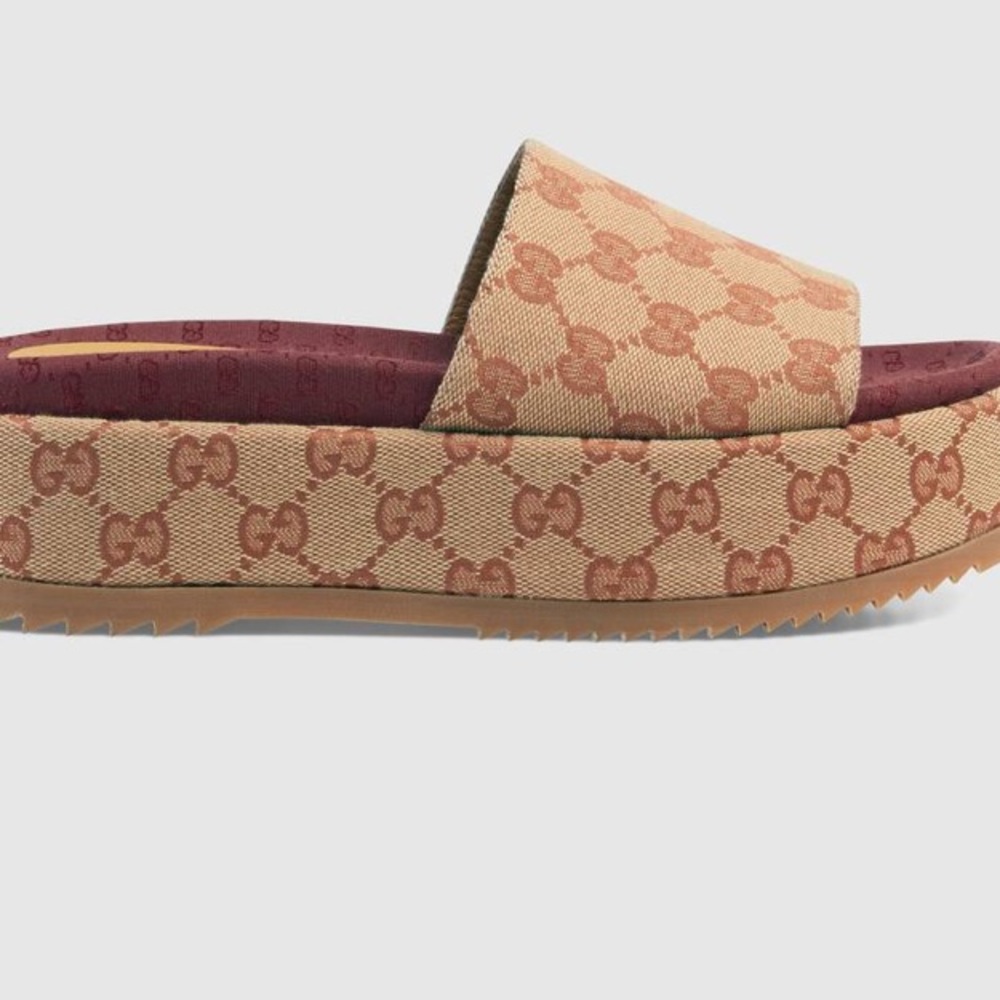 Gucci Original GG platform Sandals